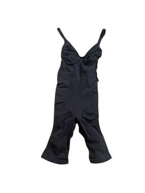 SKIMS Mid Thigh Bodysuit XS (US 0-2) Seamless Sculpt Onyx Black NWOT MSRP $74